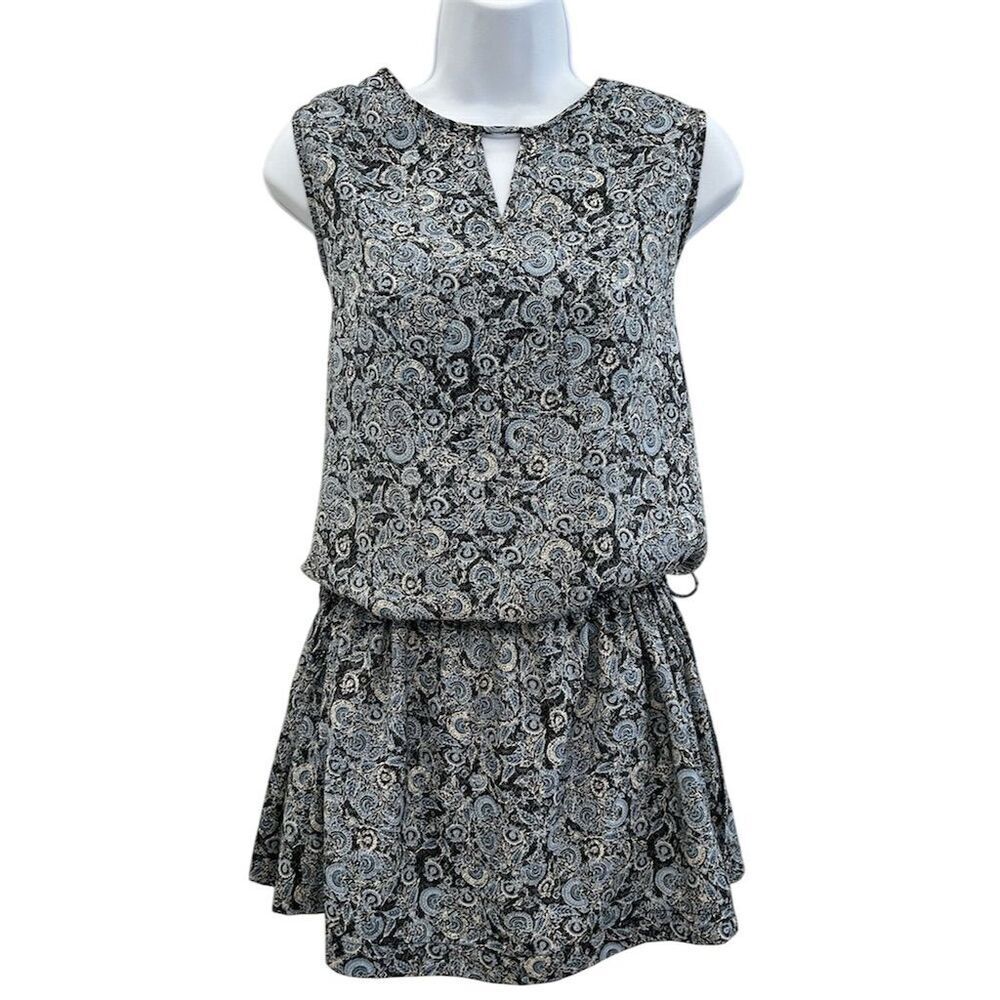 LC Lauren Conrad Women's Paisley Print Sleeveless Dress Size L